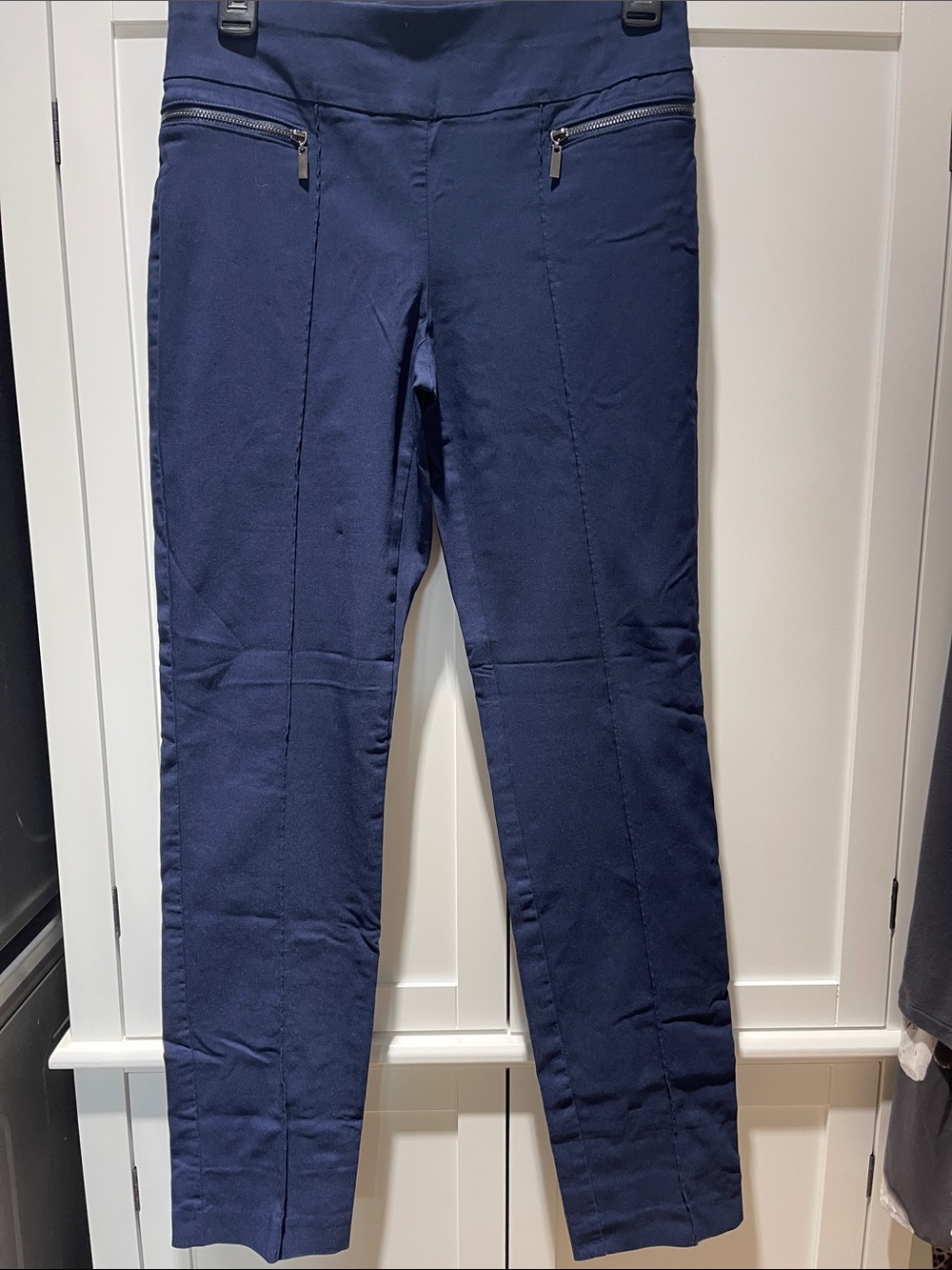 Women’s Navy Stretch Slim Pants